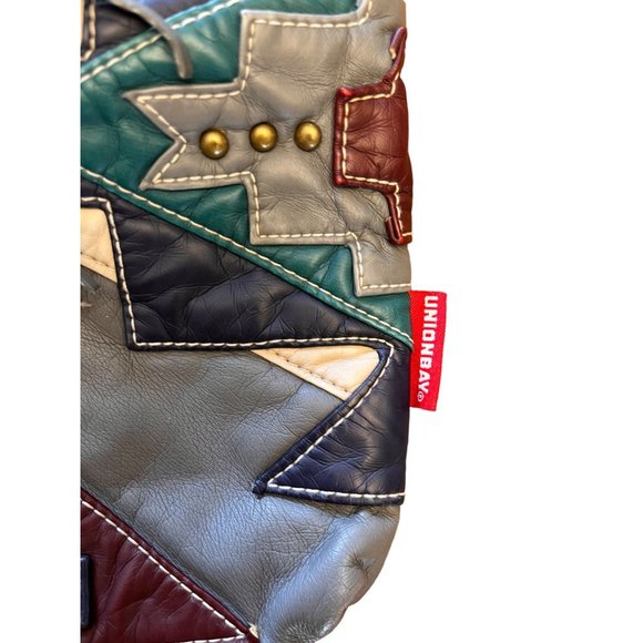 Union Bay Gray Purse Aztec Design Crossbody Adjustable Strap Man Made Fabric - Picture 6 of 9